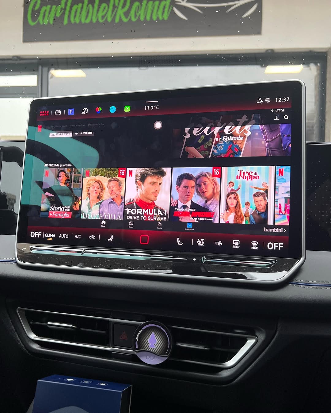 Youtube e Netflix AI-Box per SEAT