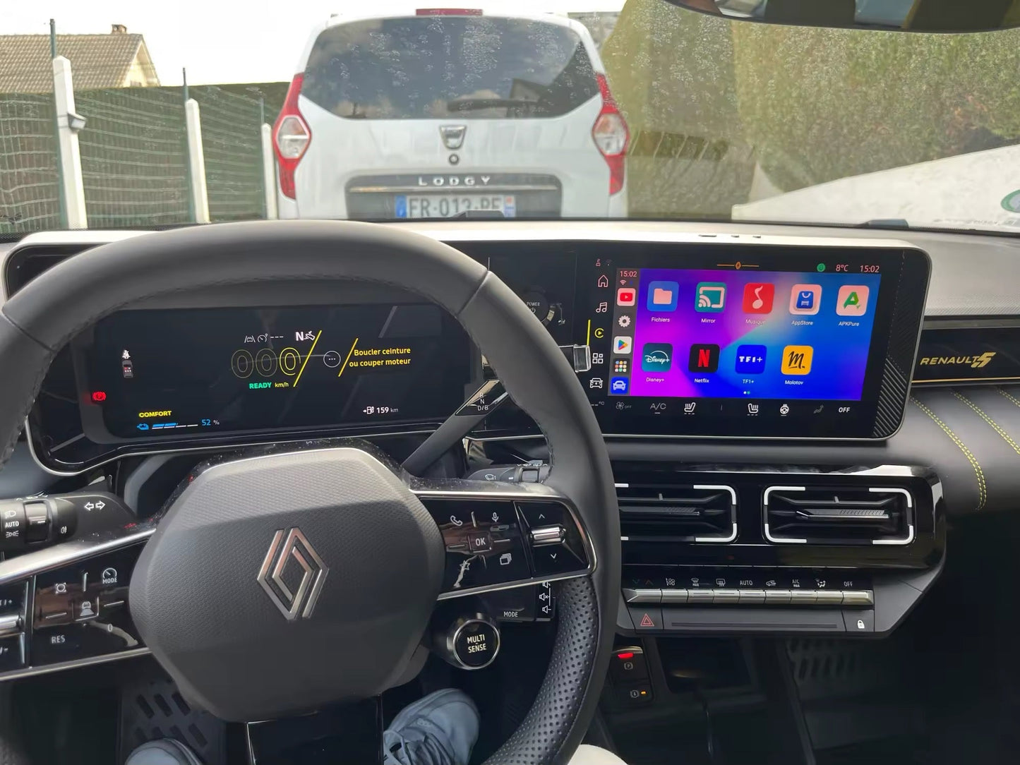 Youtube &amp; Netflix AI-Box für Renault