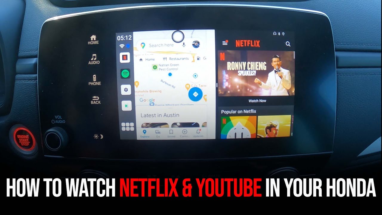 Youtube &amp; Netflix AI-Box für Honda